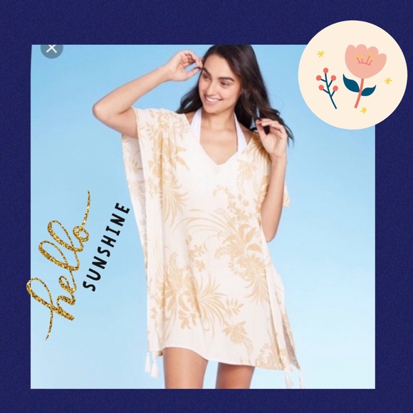 NWOT Kona Sol swimsuit cover up - Picture 2 of 9